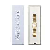 Rosefield Boxelle Gold Toned White Matte Dial Watch - BWGSG-B01 - Image 4