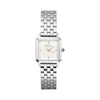 Rosefield Boxelle Silver Stainless Steel White Dial Watch - BWSSS-B02