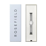 Rosefield Boxelle Silver Stainless Steel White Dial Watch - BWSSS-B02 - Image 4