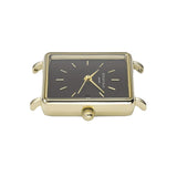 Rosefield Boxy Black Gold Mesh Women Watch QBMG-Q06 - Image 2