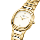Rosefield Gaia Creme Gold Watch ORCGSG-OR01 - Image 2