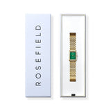 Rosefield Heirloom Emerald Dial Steel Gold Women Watch HEGSG-H05 - Image 4