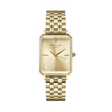 Rosefield Octagon Champagne Women Watch OCGSG-O65