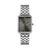 Rosefield Octagon Silver Stainless Steel Grey Dial Watch - OGSSS-O80
