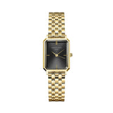 Rosefield Octagon XS Black Gold Women Watch OBGSG-O61