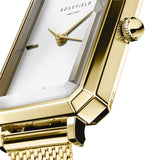 Rosefield Octagon XS Mesh Gold Women Watch OWGMG-O73 - Image 2