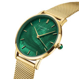 Rosefield Pearl Edit Emerald Mesh Women Watch PEGMG-R10 - Image 2
