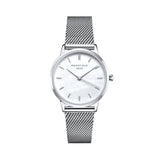 Rosefield Pearl Edit Mesh Silver Women Watch RMSMS-R08