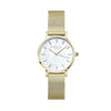 Rosefield Small Edit Mesh Gold Women Watch SMGMG-S06