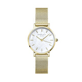 Rosefield Small Edit Mesh Gold Women Watch SMGMG-S06
