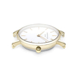 Rosefield Small Edit White Gold Women Watch 26WSG-267 - Image 2