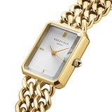 Rosefield Studio Double Chain Gold Women Watch SWGSG-O76 - Image 2