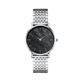 Rosefield Upper East Side Black Silver Women Watch UBSSS-U36