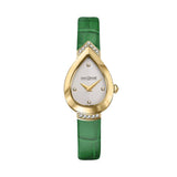 Saint Honore White Dial Leather Strap Watch For Women Pp709002 3B4DT