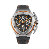 Tonino Lamborghini Spyder Quartz Orange Dial Watch For Men TL9XB-SS