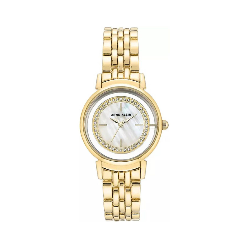 Picture of Anne Klein Women's White Dial Stainless Steel Watch AK3692MPGB