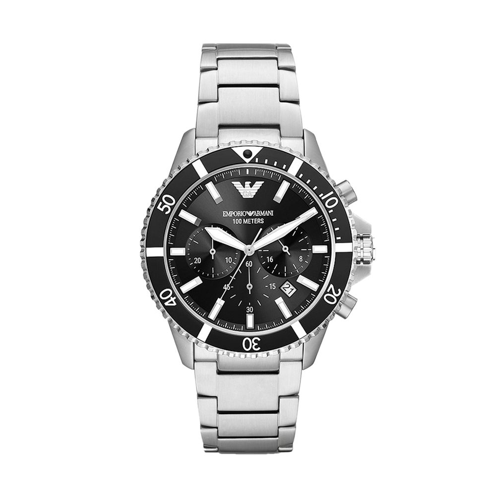 Emporio Armani Chronograph Stainless Steel Watch AR11360