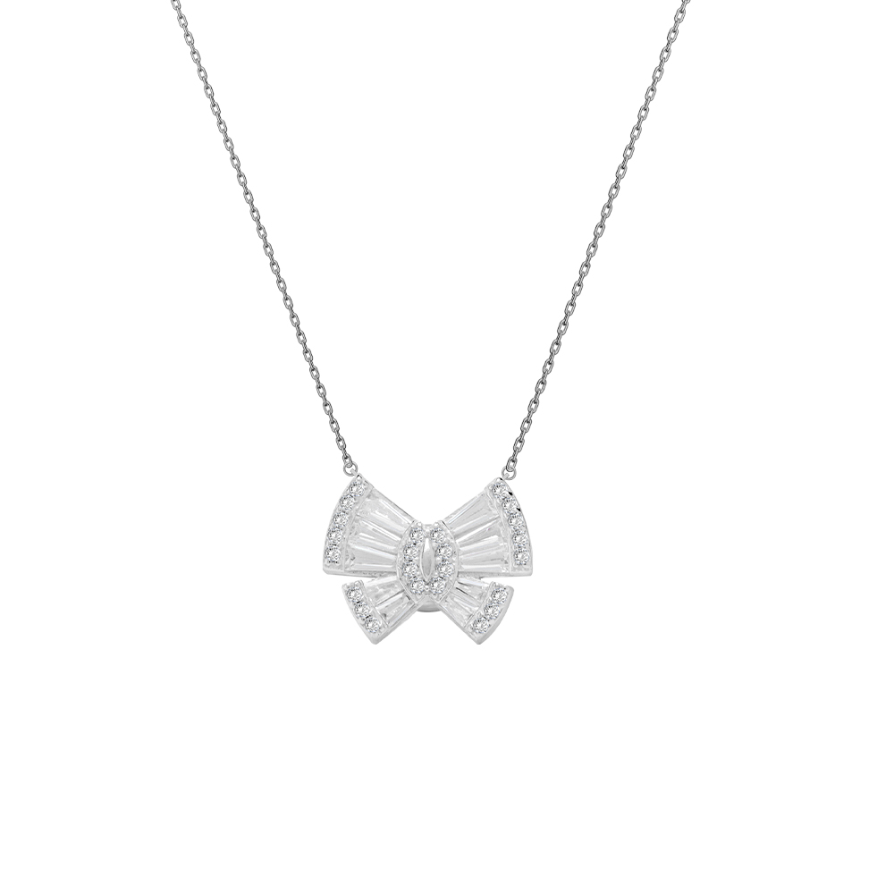 Picture of Juvenis Butterfly Necklace JLJ-AS21N0939S-SS-NL