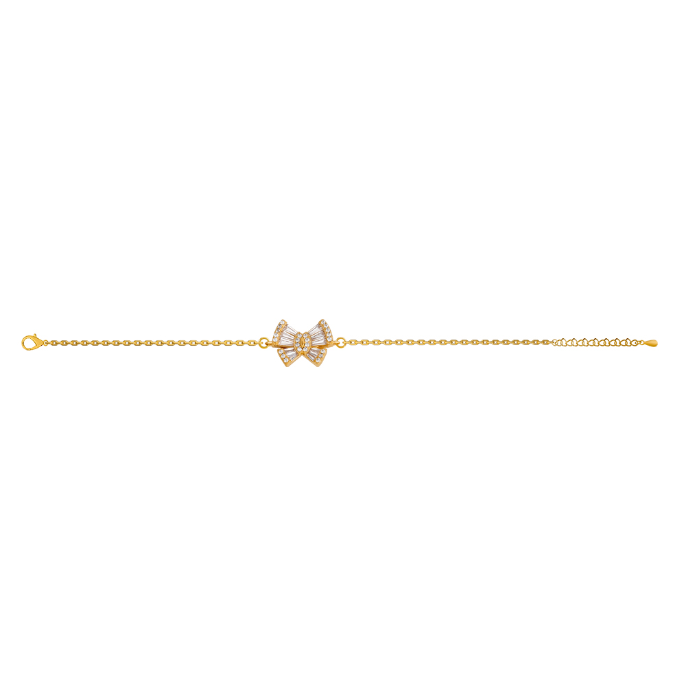 Picture of Juvenis Butterfly Gold Bracelet JLJ-AS21B0940S-G-BR