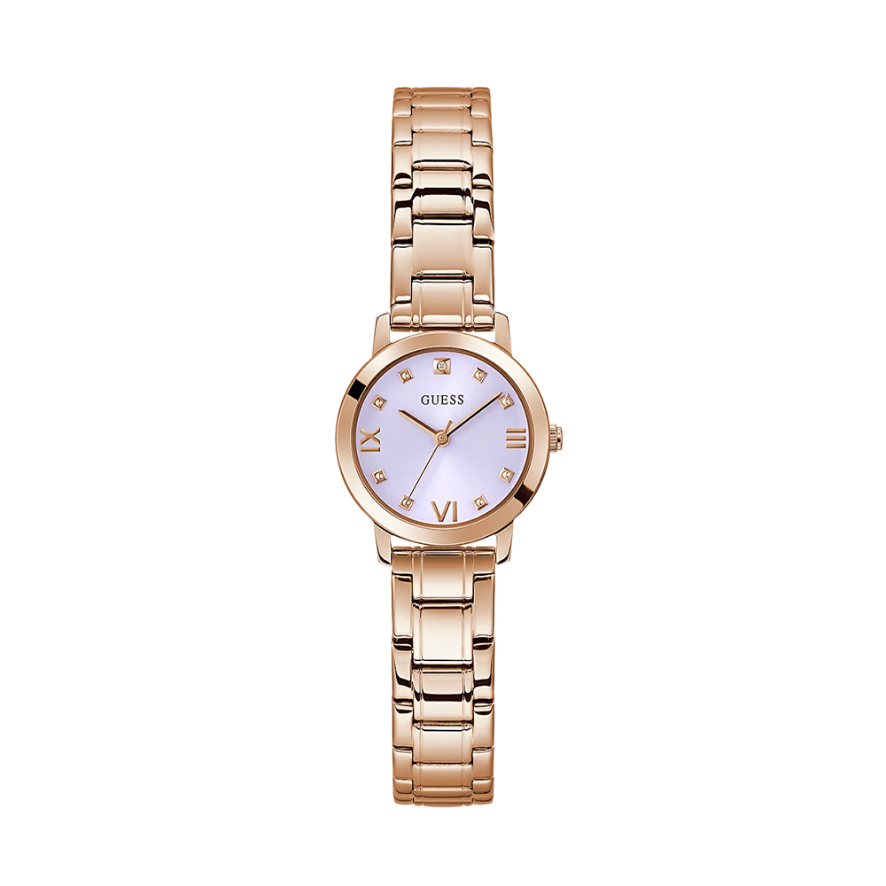 Picture of Guess Rose Gold Tone Case Rose Gold Tone Stainless Steel Watch GW0532L3