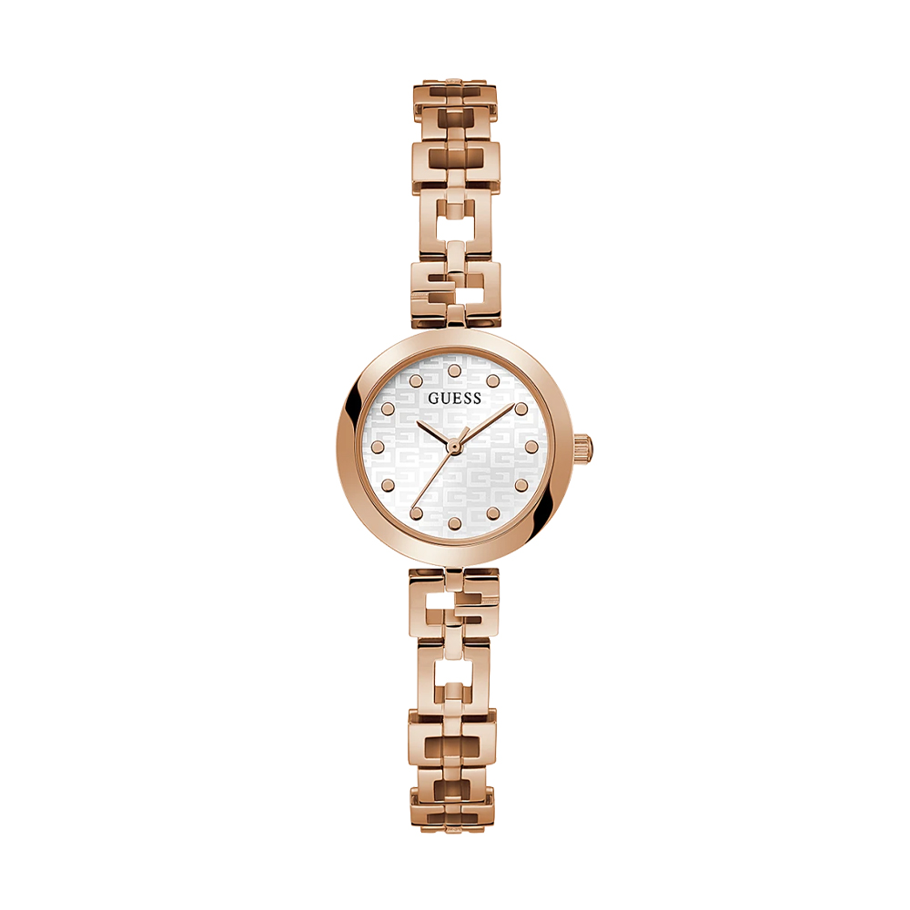 Picture of Guess Rose Gold Tone Case Rose Gold Tone Stainless Steel Watch GW0549L3