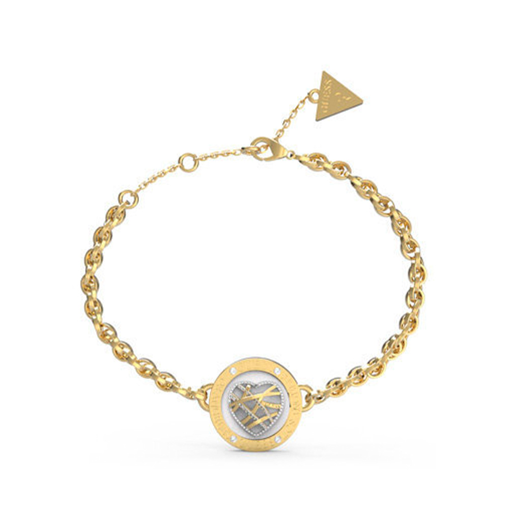 Picture of Guess Heart Cage Women's Bracelet JUBB03108JWYGWHS