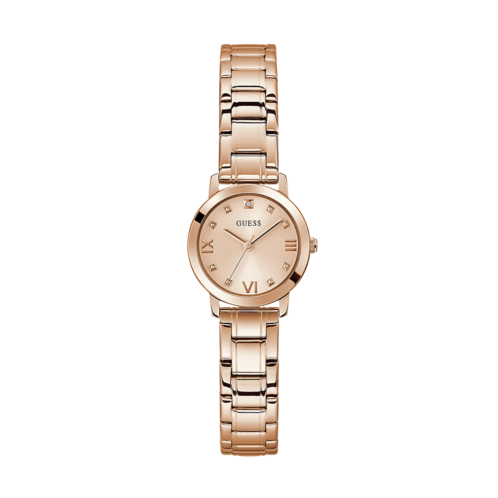 Picture of Guess Rose Gold Tone Case Rose Gold Tone Stainless Steel Watch GW0532L5