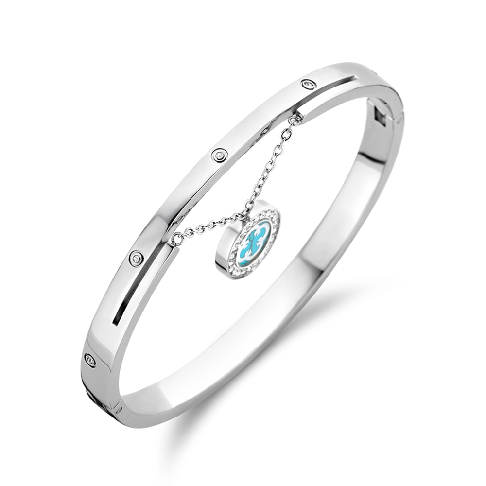 Picture of Cerruti 1881 Onagrace Silver Bangle CIJLG0000701