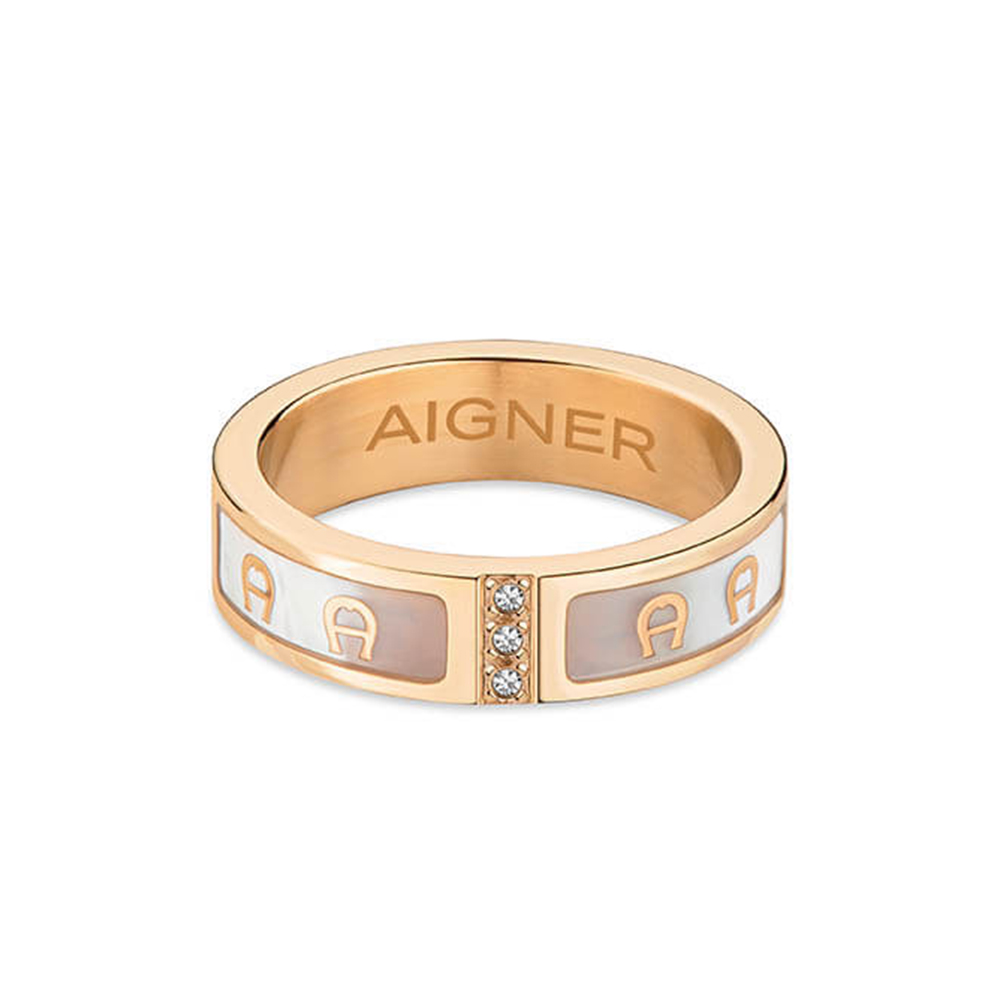 Picture of Aigner Bianca Rose Gold Ring ARJLF2102723