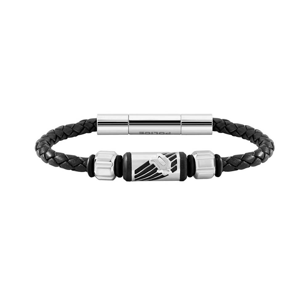 Picture of Police Men's Black Bracelet PJ.26466BLB/01-SPEC