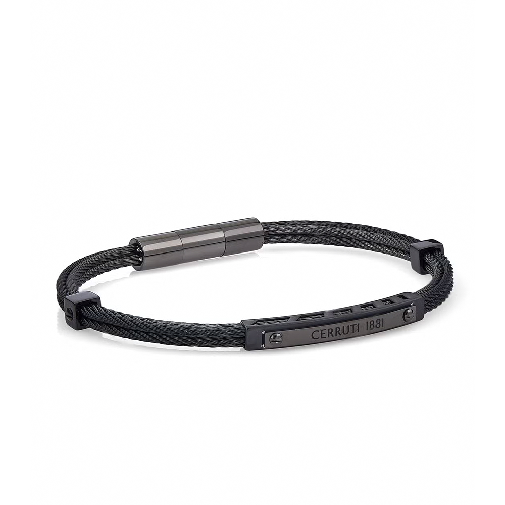 Picture of Cerruti 1881 Men's Black Bracelet CIAGB2208808