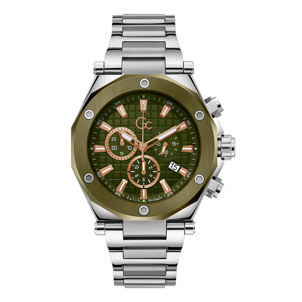 Picture of GC Legacy Chrono Metal Watch Z18004G9MF