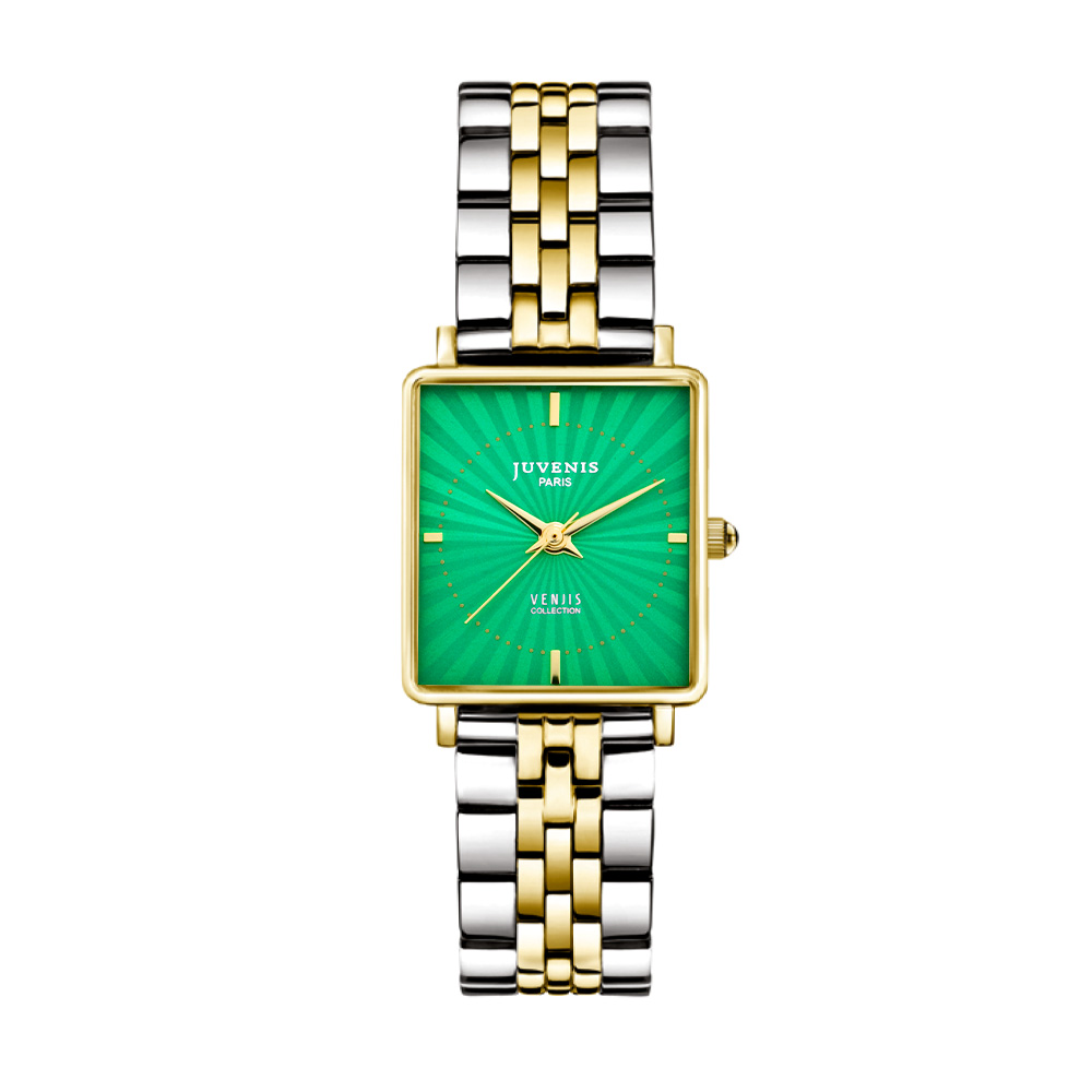 Picture of Juvenis Venjis Harmony Gold Square Watch JVB1066P