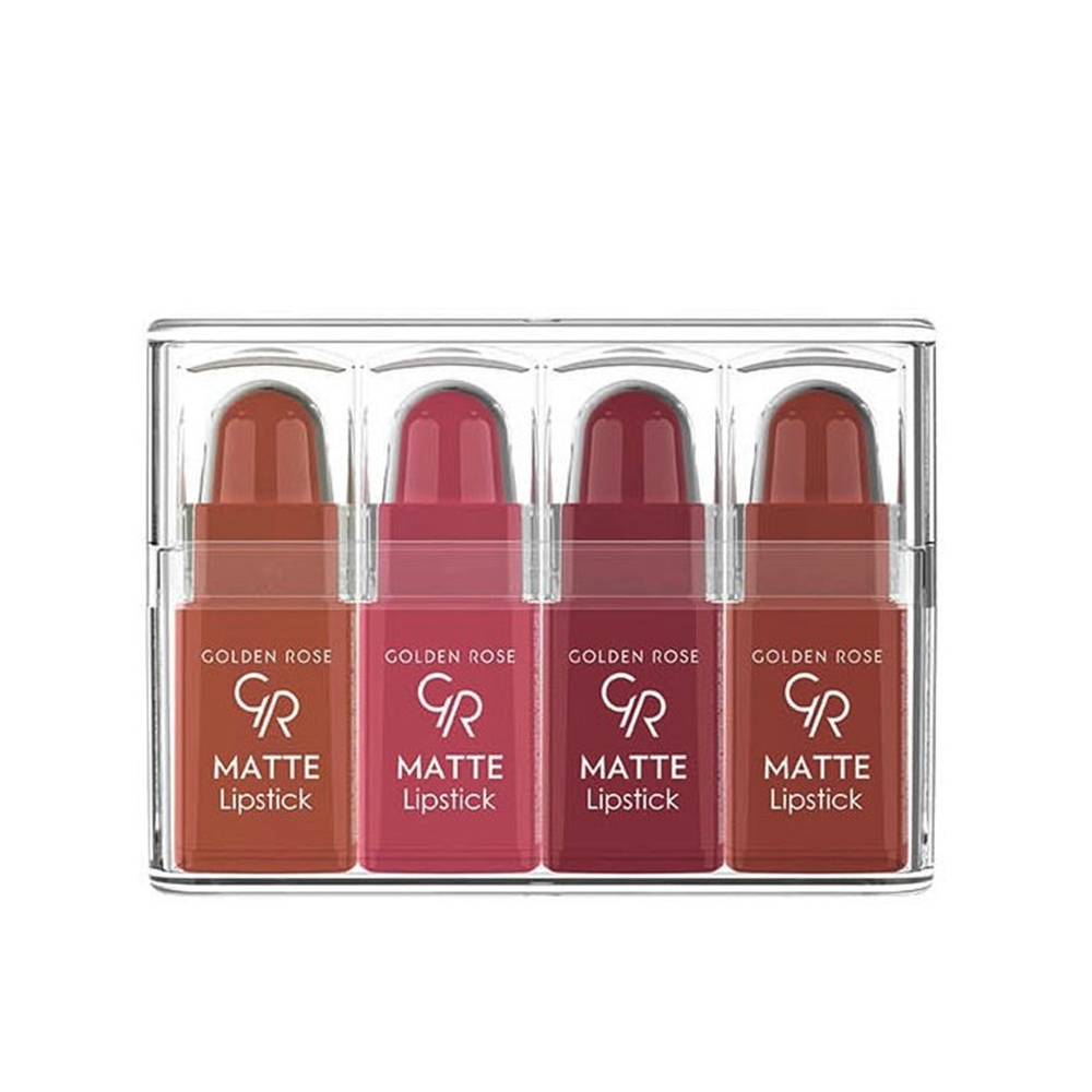 Picture of Golden Rose Matte Lipstick Mini 4 pcs