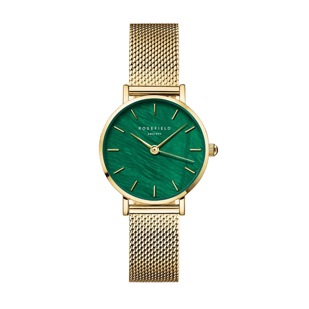 Picture of Rosefield Small Edit Emerald Mesh Women Watch SEEGMG-SE72