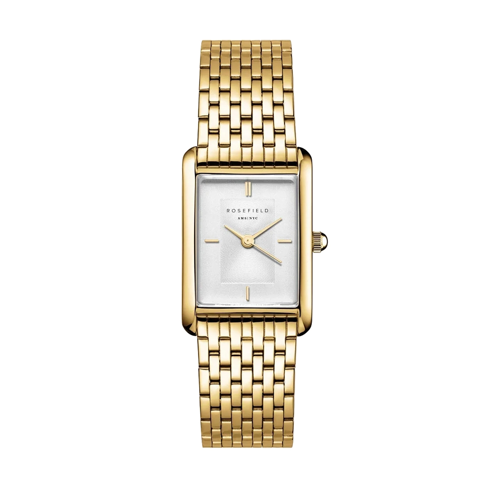 Picture of Rosefield Heirloom White Dial Steel Gold Women Watch HWGSG-H01