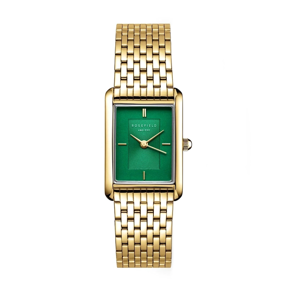 Picture of Rosefield Heirloom Emerald Dial Steel Gold Women Watch HEGSG-H05