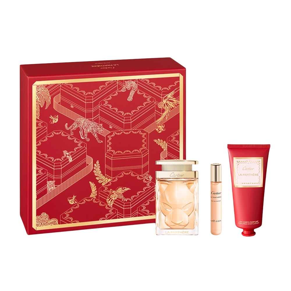 Picture of Cartier La Panthere EDP For Women 100ml 3Pcs Set