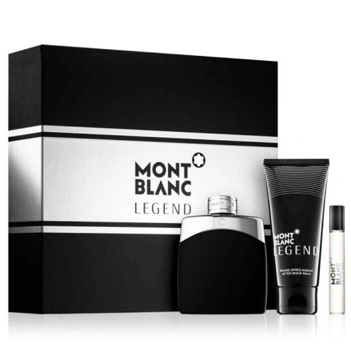 Picture of Mont Blanc Legend EDT For Men 100ml 3Pcs Set