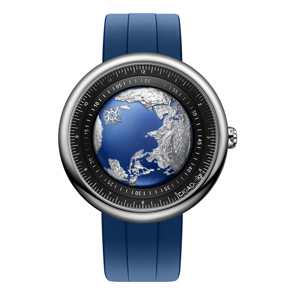 Picture of CIGA Design U Series Blue Planet Stainless Steel Watch U031-SU02-W6U