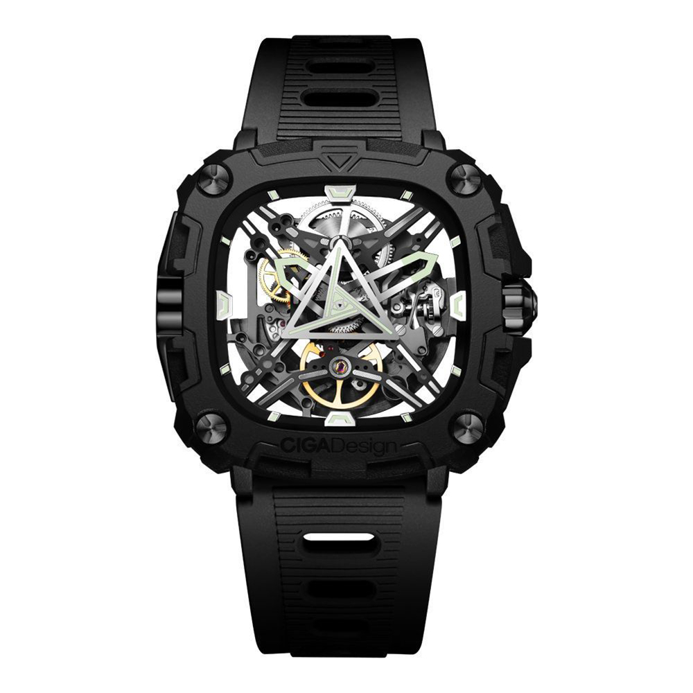 Picture of CIGA Design Series X Eye Of Horus Skeleton Analog Watch for Men X051-BB01-W5B