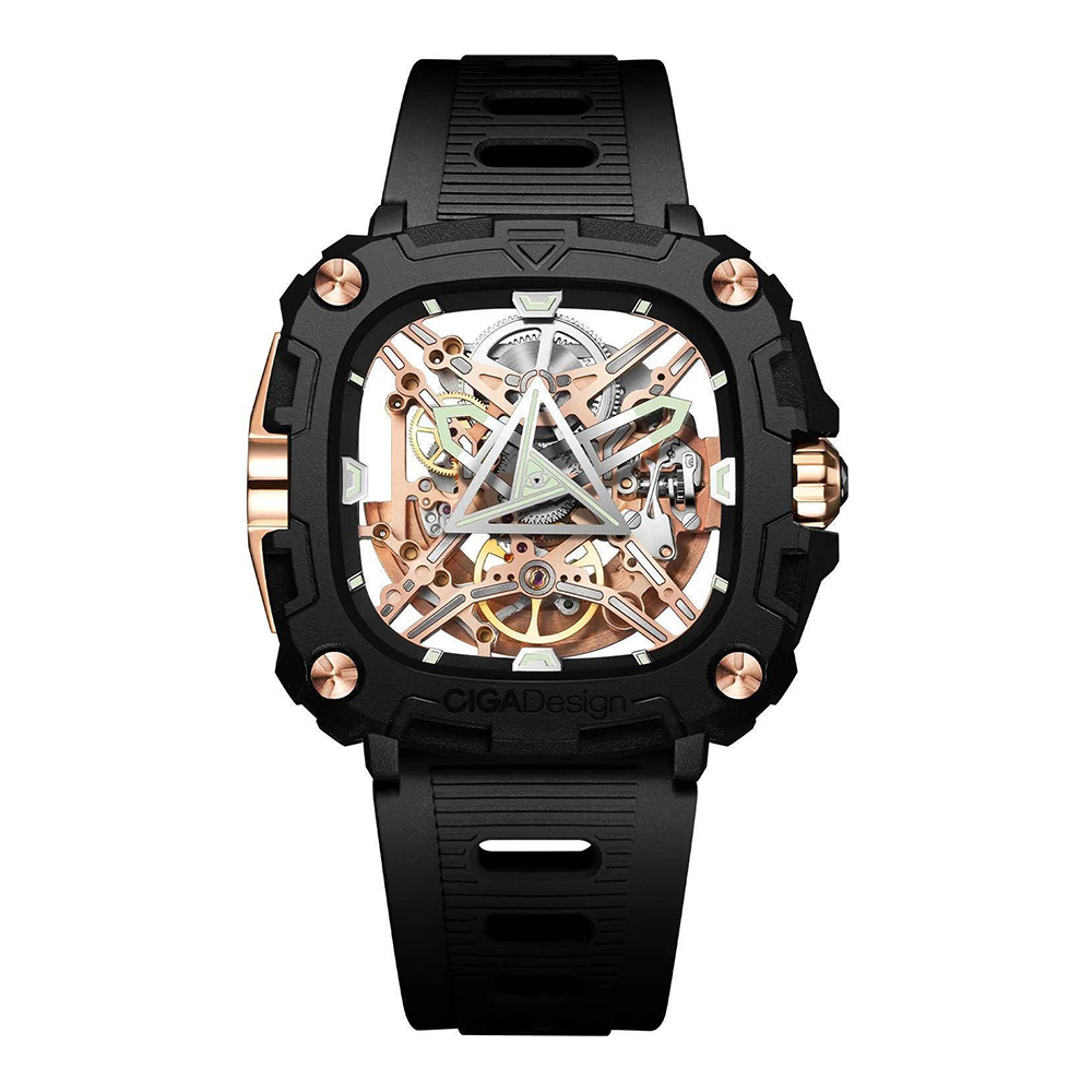 Picture of CIGA Design Series X Eye Of Horus Skeleton Analog Watch for Men X051-BR01-W5B