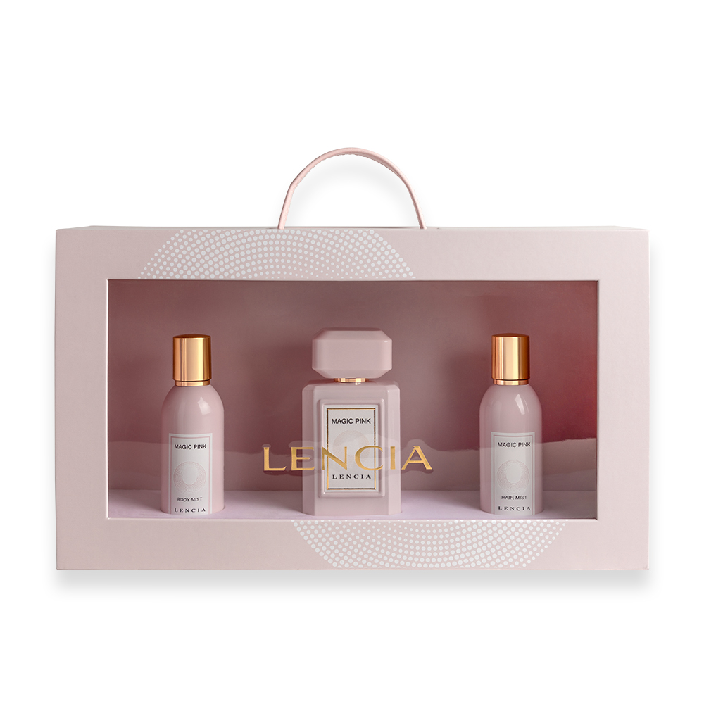 Picture of Lencia Magic Pink 3PCS Gift Set