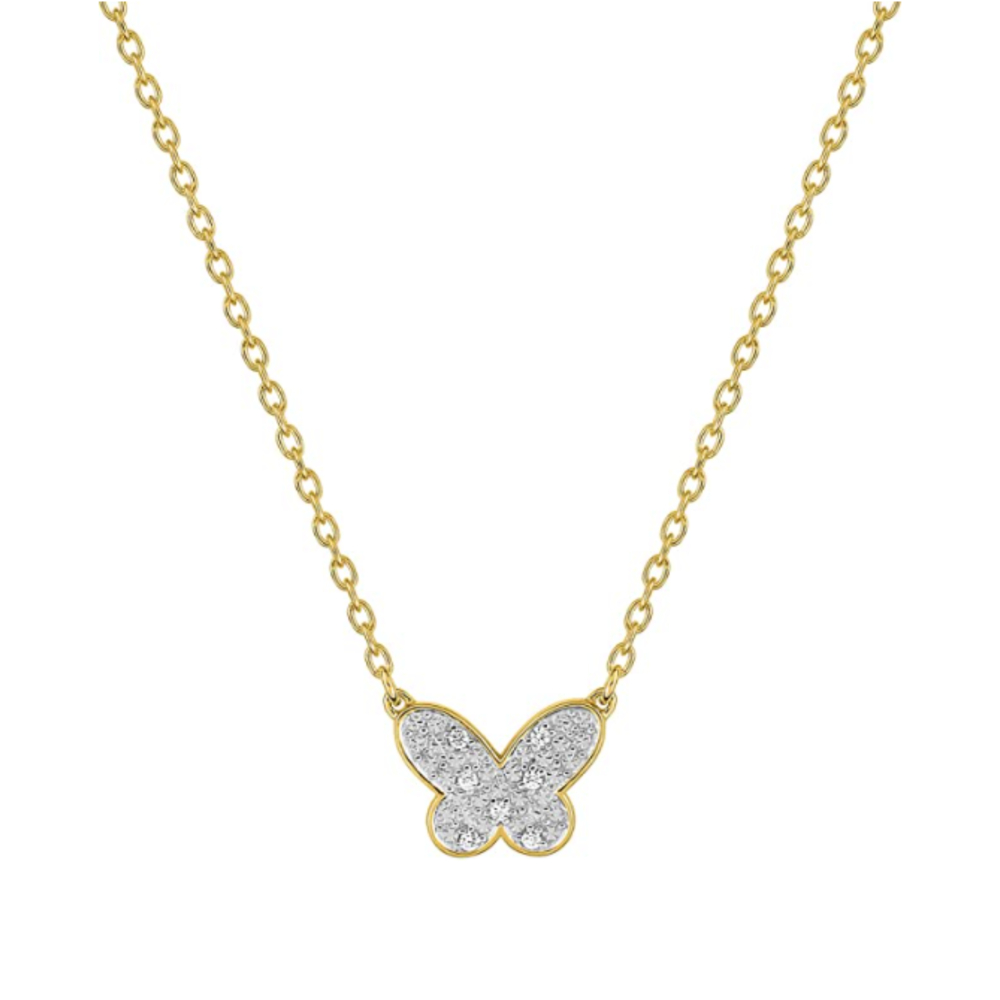 Picture of Fontenay Paris Gold Plated Necklace With Zirconia-DSC335Z40E