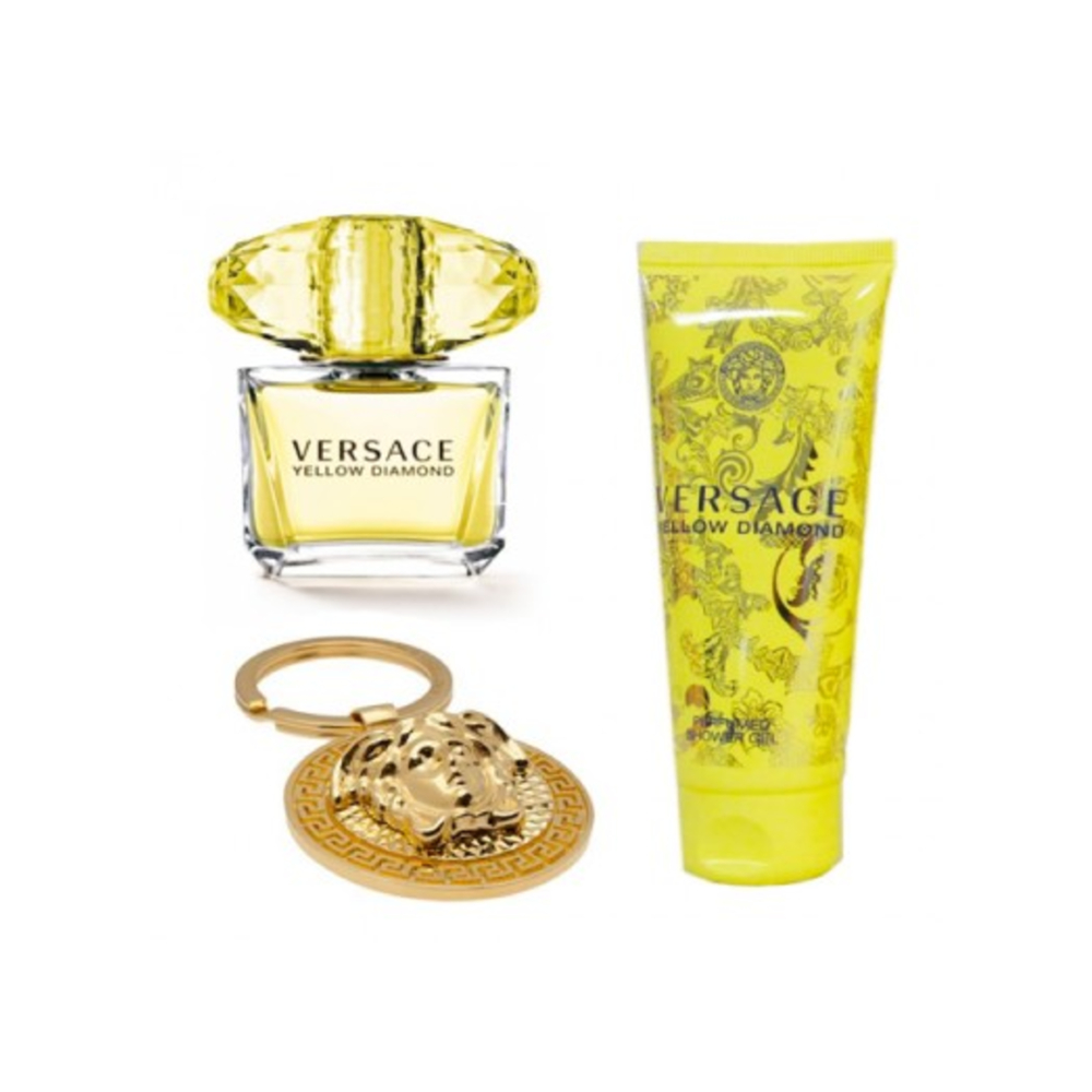 Picture of Versace Yellow Diamond EDT For Women 90ml 3Pcs Set