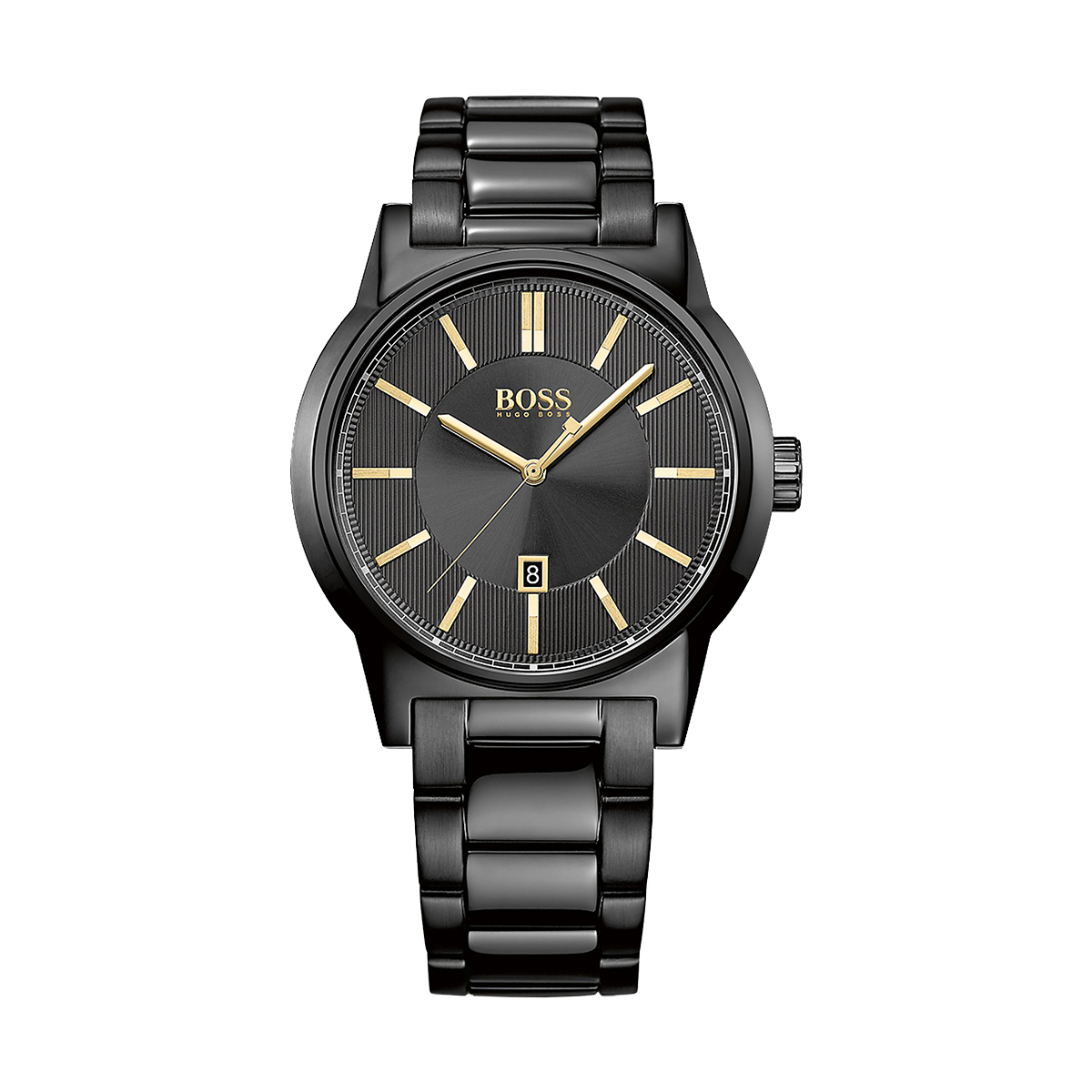 Picture of Hugo Boss Black Bracelet Strap 3-Hand Quartz Architecture Watch 1513072