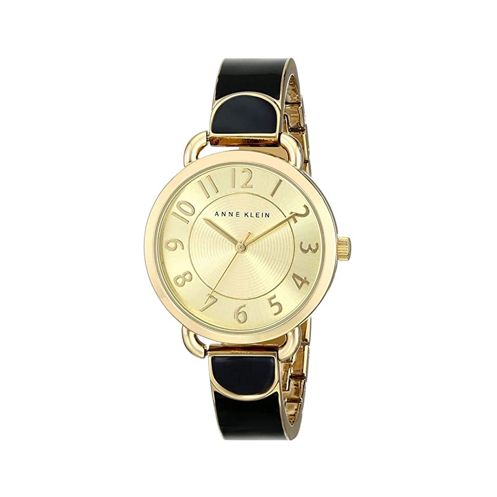 Picture of Anne Klein Womens Analog Stainless Steel Watch AK1606BKGB