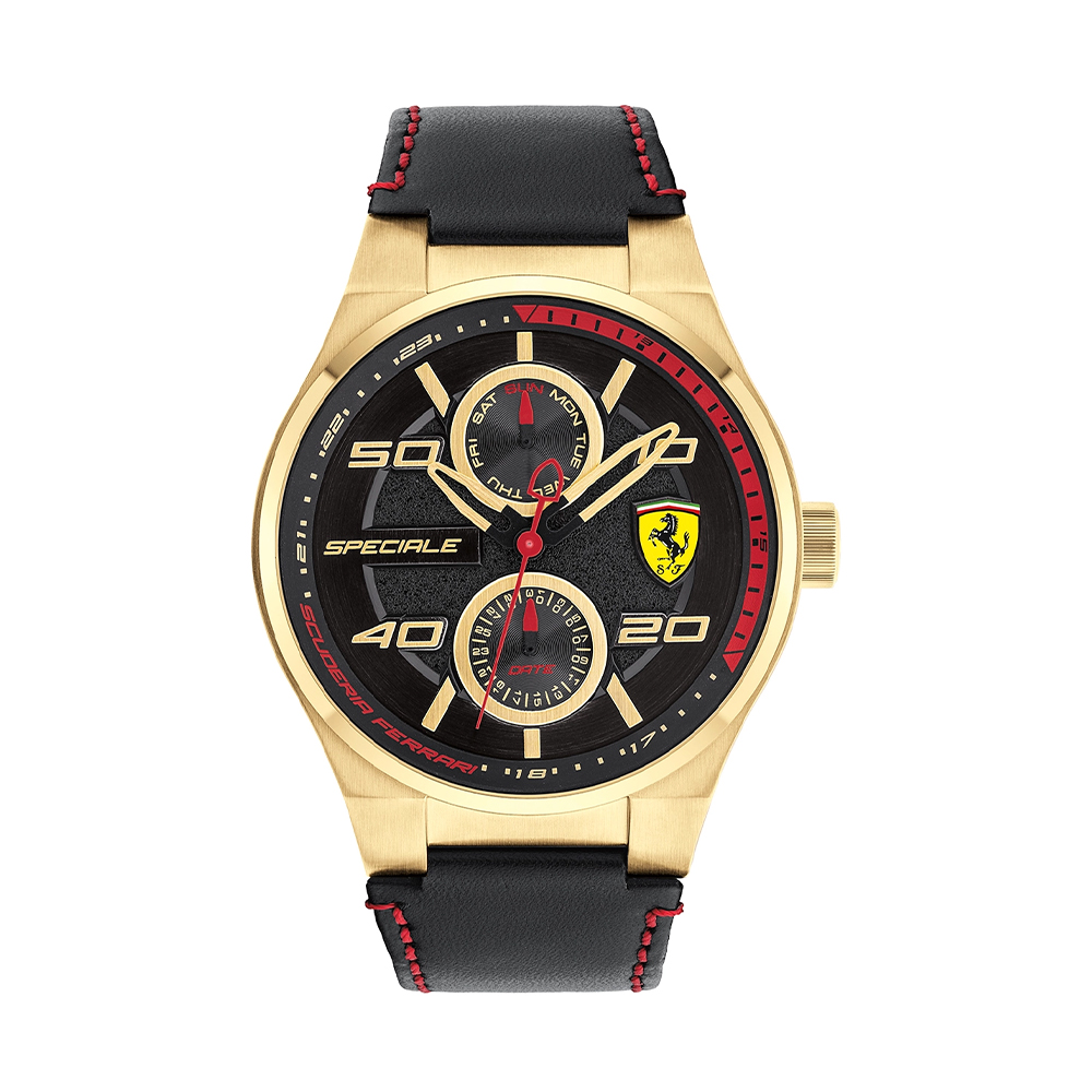 Picture of Scuderia Ferrari Men's Quartz Leather 830383