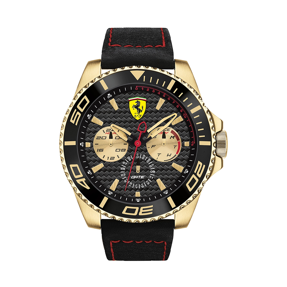 Picture of Scuderia Ferrari Men's Quartz Leather Chronograph Watch 830385