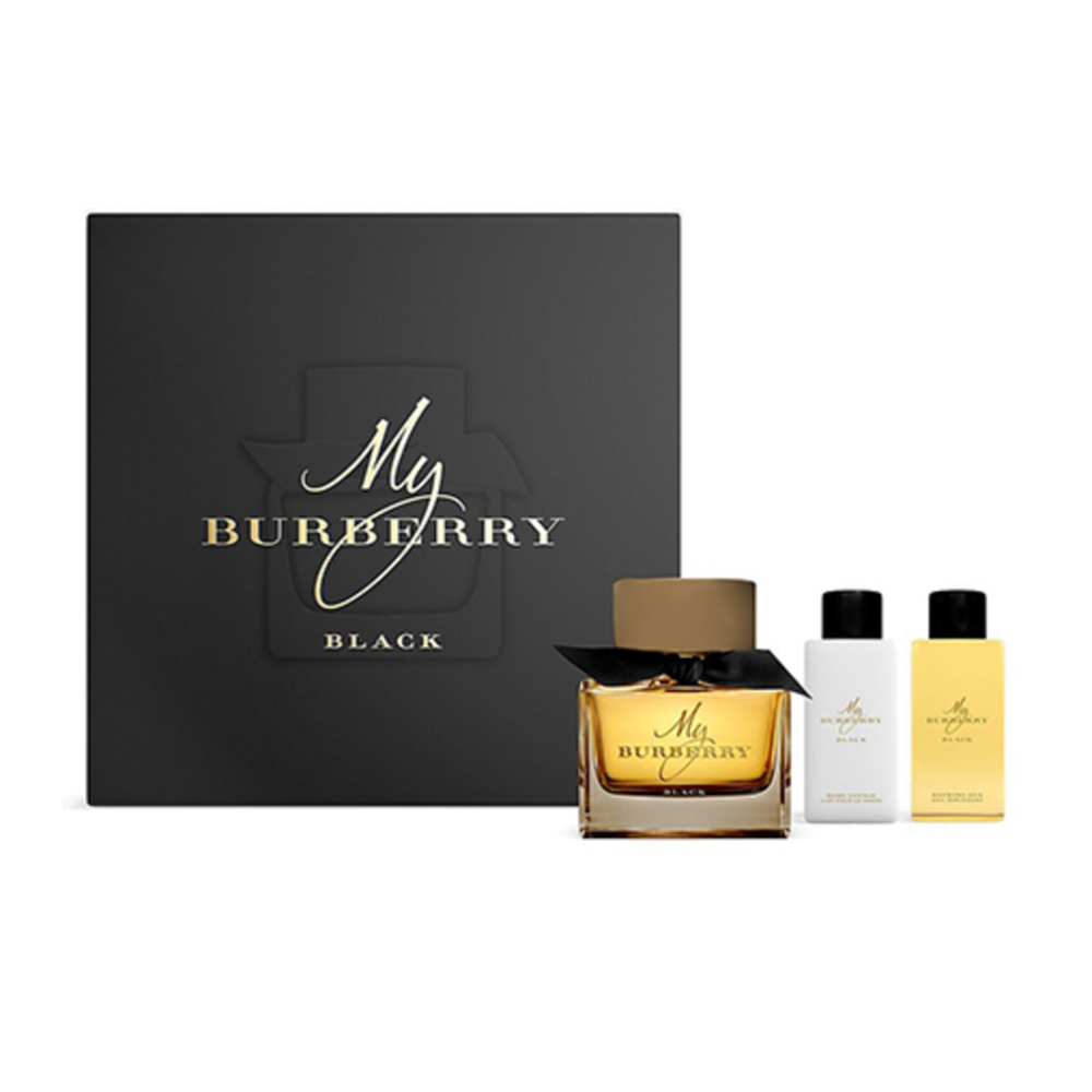 Picture of Burberry My Burberry Black EDP For Women 90ml 3pcs Set
